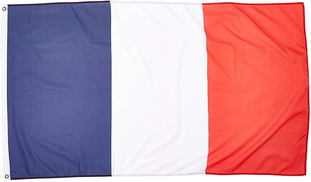 AMOYER France Flag - Polyester - 3x5 French Flag