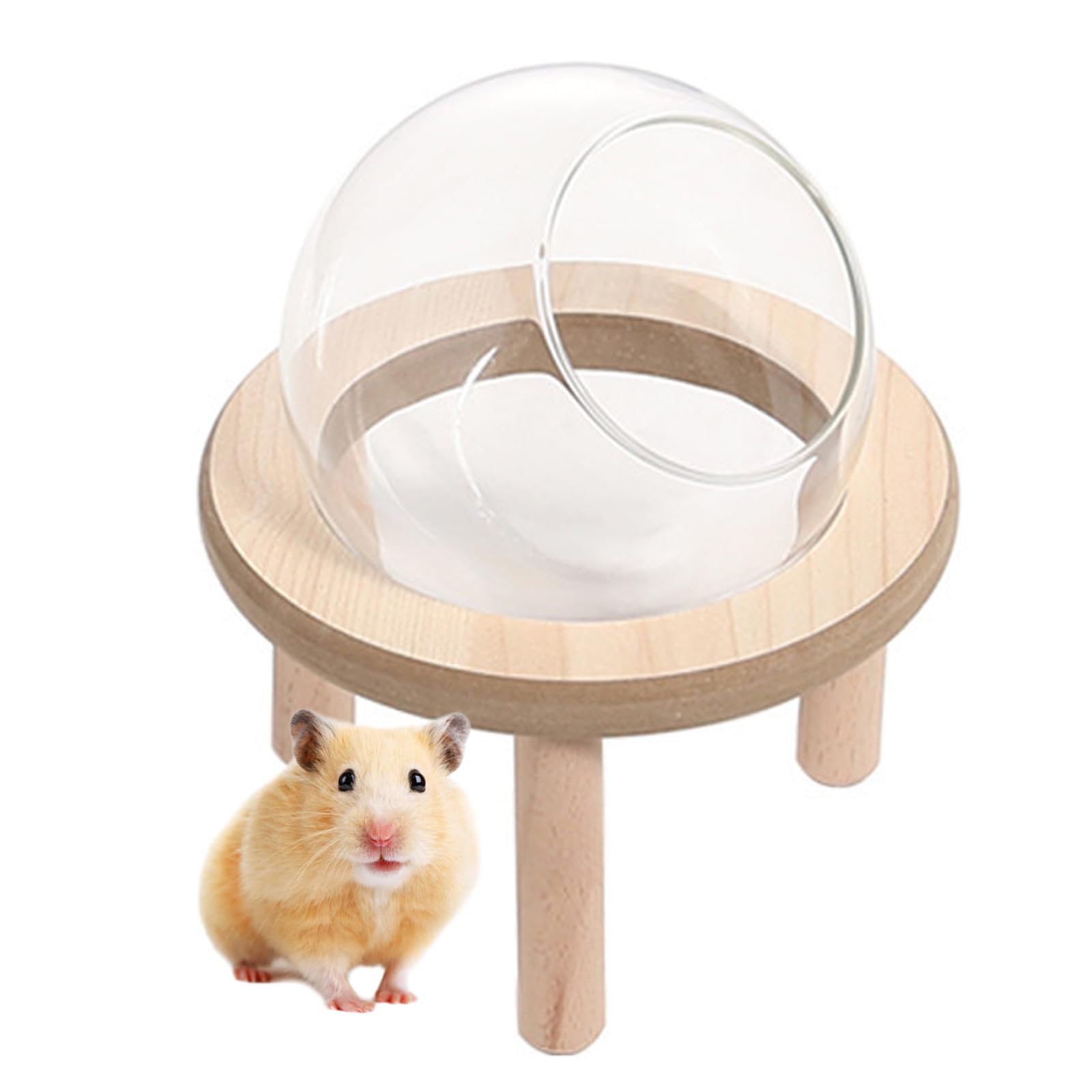 Amazon | ハムスター トイレ 容器 透明 ガラス 小さい 可愛い 清潔