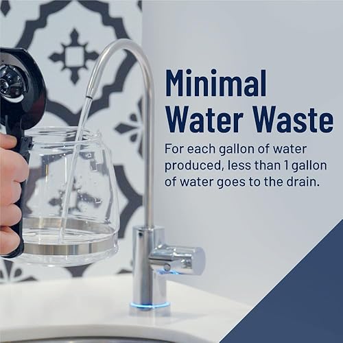 Miniatura 4 de Pentair OMNIFilter QuickConnect ROM-24M Membrana de ósmosis inversa, para uso en sistema de ósmosis inversa OMNIFilter T600RO de 3 etapas sin tanque