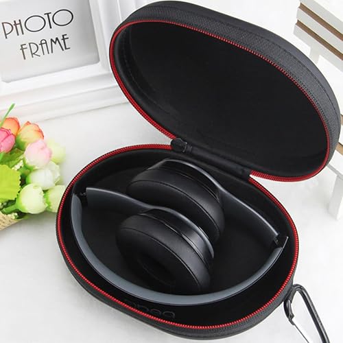 Miniatura 4 de Levigo Estuche de almacenamiento de auriculares rígido compatible con Beatspara JVCpara Marshallpara Philipspara auriculares Denon, bolsa