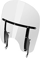 Vista 11 de TCT-MOTORPARTS Parabrisas frontal transparente de PC para Harley Softail Deluxe Fat Boy FLS 2000-2017 FLS, FLSS, FLST, FLSTC, FLSTF, FLSTFB y FLSTFBS