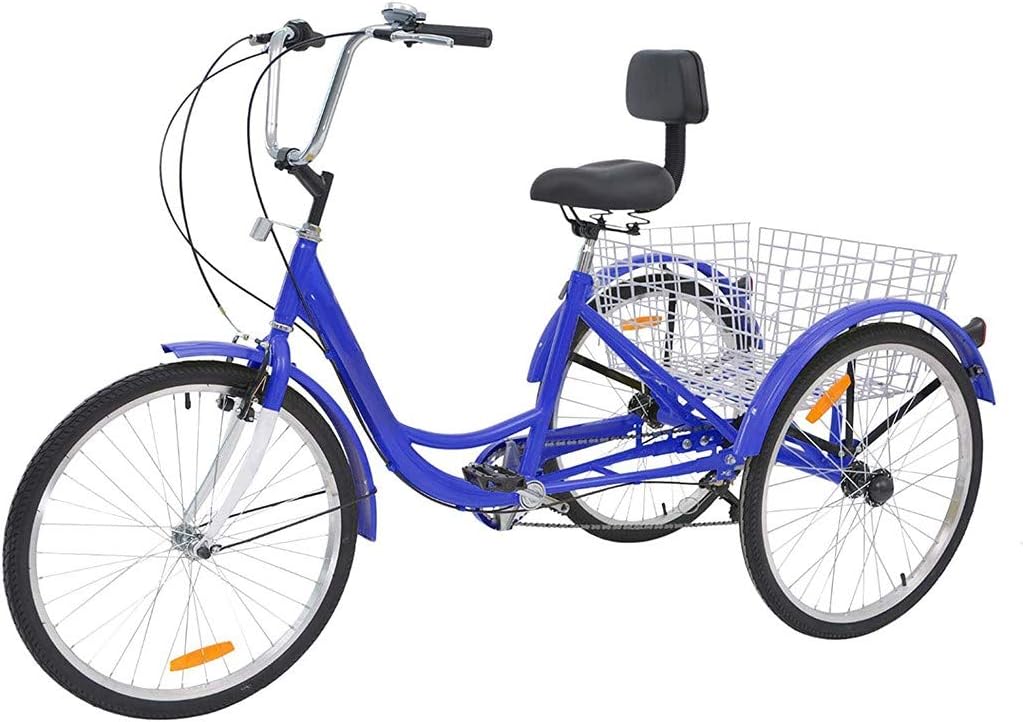 Triciclos adultos 7 velocidades, Ljnuanrg adulto Trikes 3 rodas ...