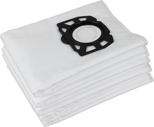5 Pack Fleece Filter Bags For WD4 WD5 MV4 MV5 MV6 Wet Dry…