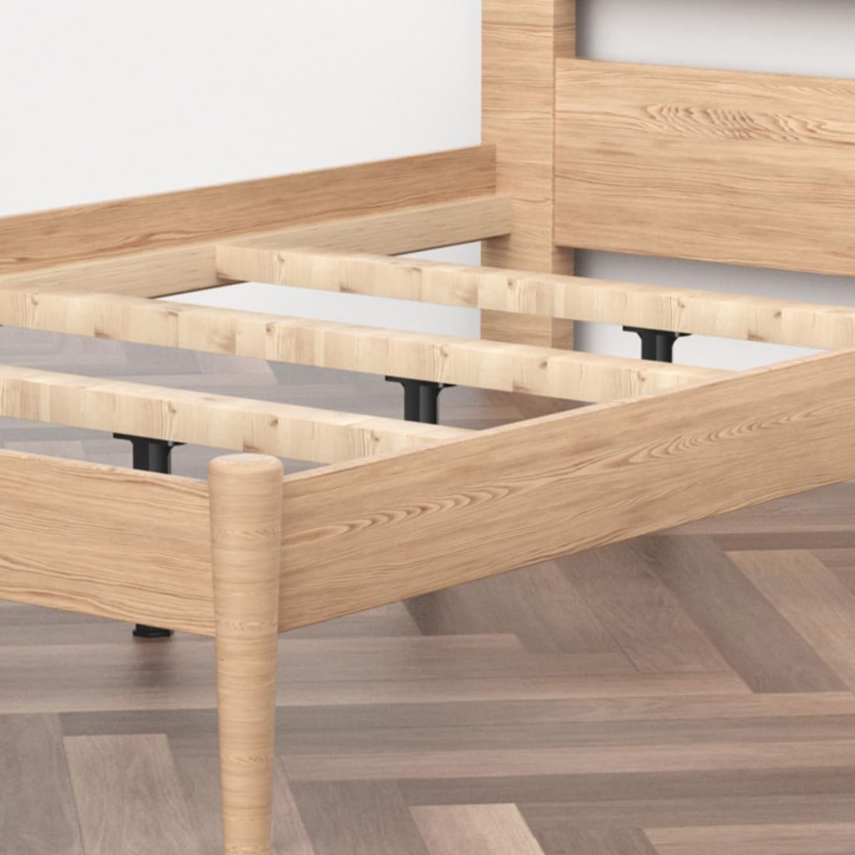 Regulowane futrzane nogi do sofy, ławki i szafki, wymienne nóżki do samodzielnego wykonania, 165-285 mm, idealne do dekoracji domu i personalizacji, popraw styl mebli, 4 szt