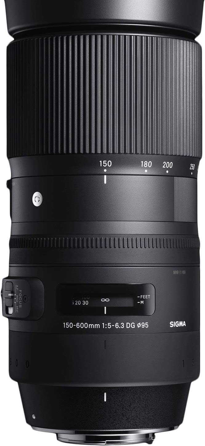 Sigma 150600 Mm F/56.3 Dg Os HSM Contemporary Lens for Canon Cameras