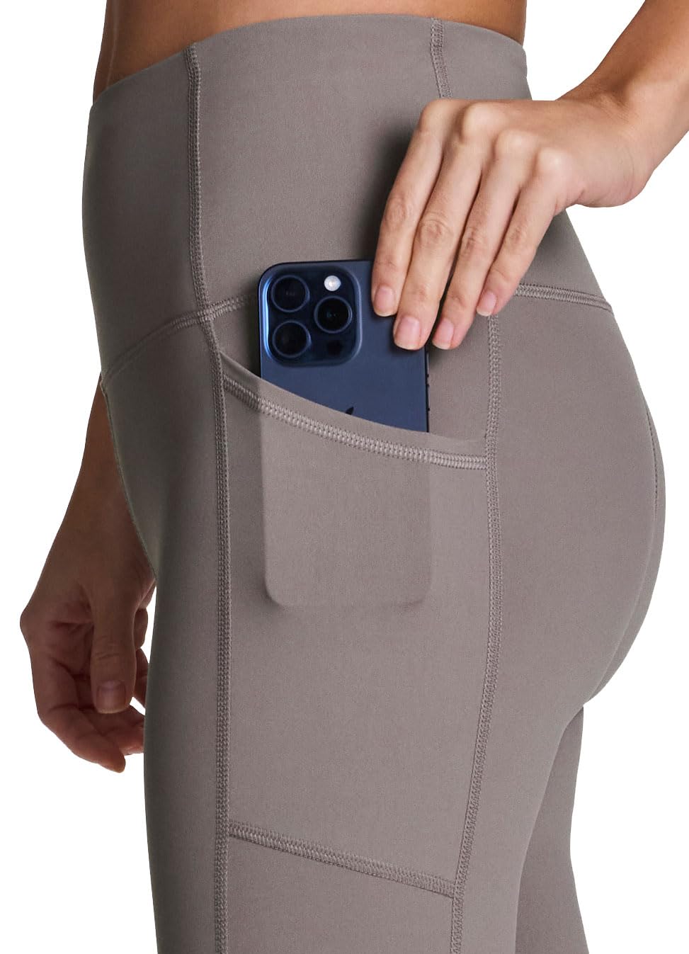 RBX Leggings capri activos a prueba de sentadillas para mujer, ultra sujeción, de alto impacto, para entrenamiento, yoga, mallas con bolsillos