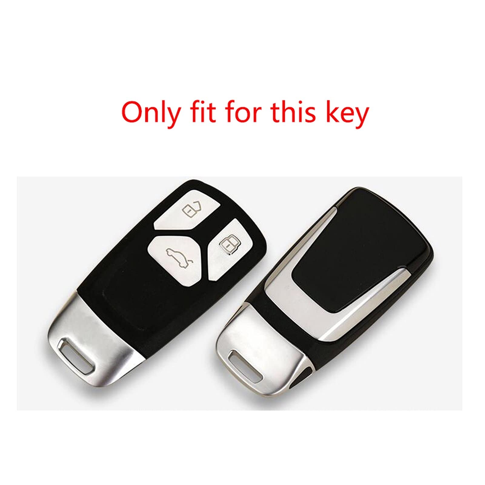 Cover Chiave in fibra di carbonio Per Audi A4 Nuovo A4L A5 A6L QT S5 S7 Q7 TTS