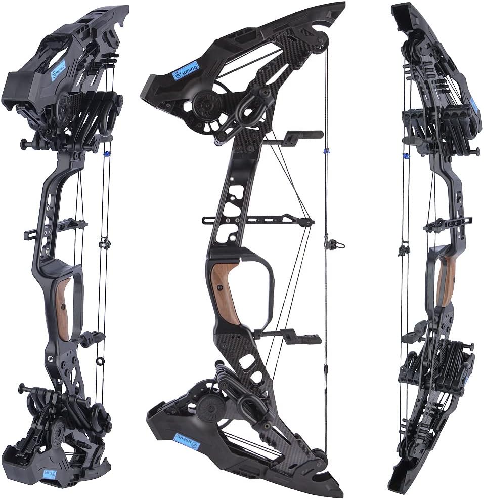 Kit Arco Compound ZSHJG 30-55lbs Regolabile - Per Adulti Destrimani - Velocit&agrave; 310fps - Per Caccia E Tiro