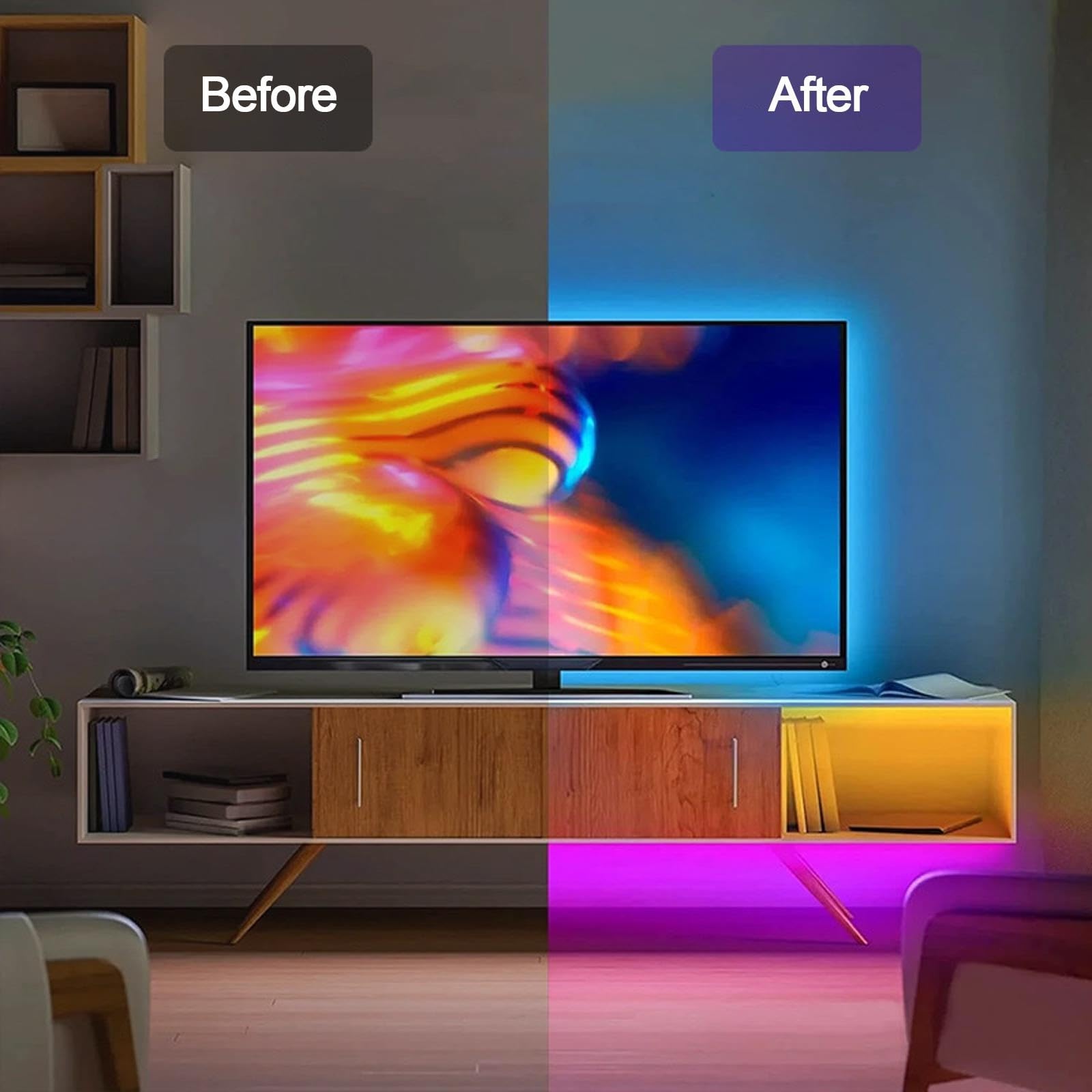 Luci for La Sincronizzazione del Cambio Colore della TV