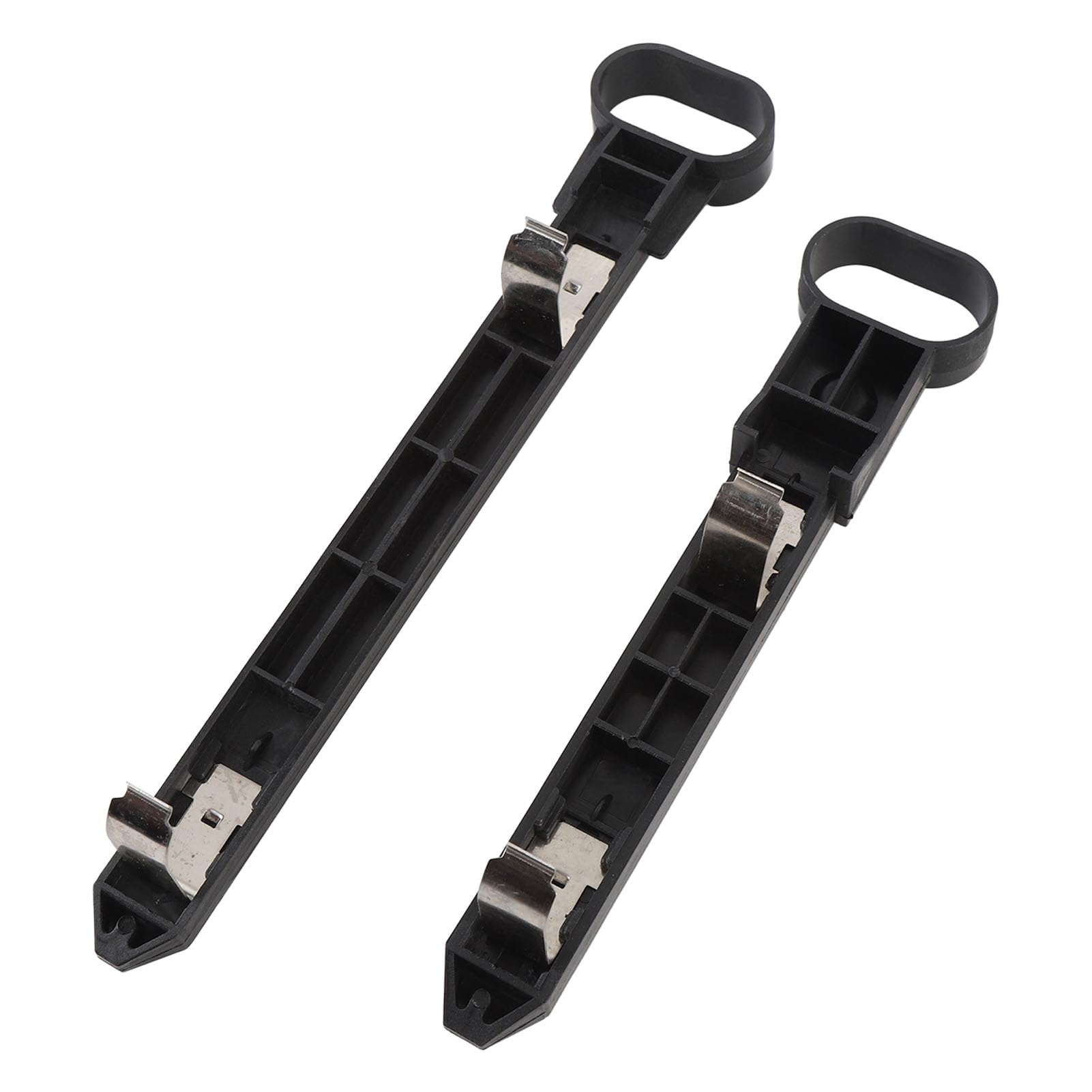 Luocute Staffa per Fari Anteriori di Montaggio per Auto, 2 Pezzi, Supporto Sicuro in Materiale ABS per Paraurti Anteriore, Ricambio per S60 2011-2016 31294521 31294522