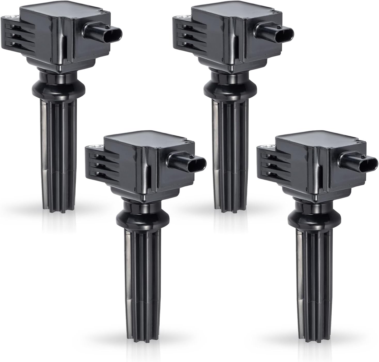 ENA Ignition Coil Packs 2.0L L4 Compatible with Ford Lincoln Focus Escape Fusion Edge MKC MKZ 2.0 2012 2013 2014 2015 2016 2017 2018 2019 Coils for C1816 UF670 DG546 CM5Z12029A 6736203 Set of 4