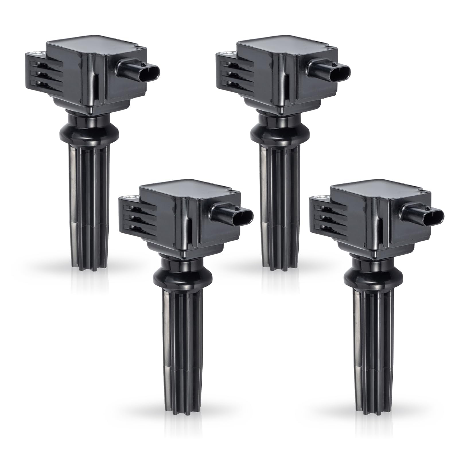 Ignition Coil And Spark Plug Set For Ford & Lincoln 2.0L 2.3L Engines