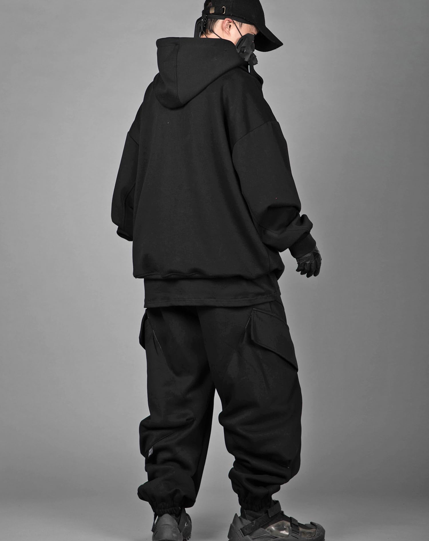 Niepce Inc Japanischer Streetwear-Hoodie für Herren