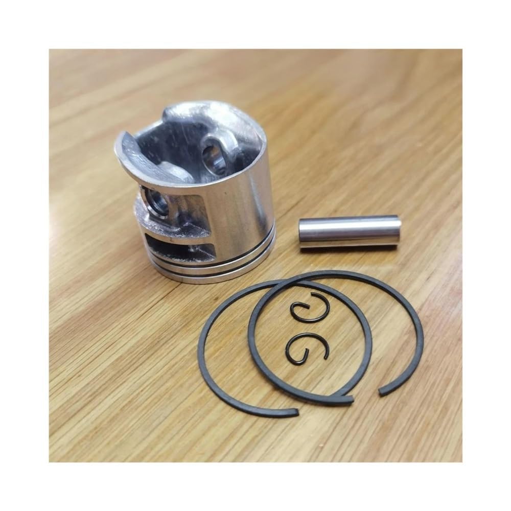 Piston 44.7 mm pour MS261 avec segments pour cylindre chemisé