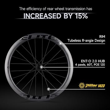 ELITEWHEELS Carbon Wheelset 700c Disc Brake UD Matte Carbon Fiber Road Bike Wheel 30/38/50/55/60/82mm Tubeless