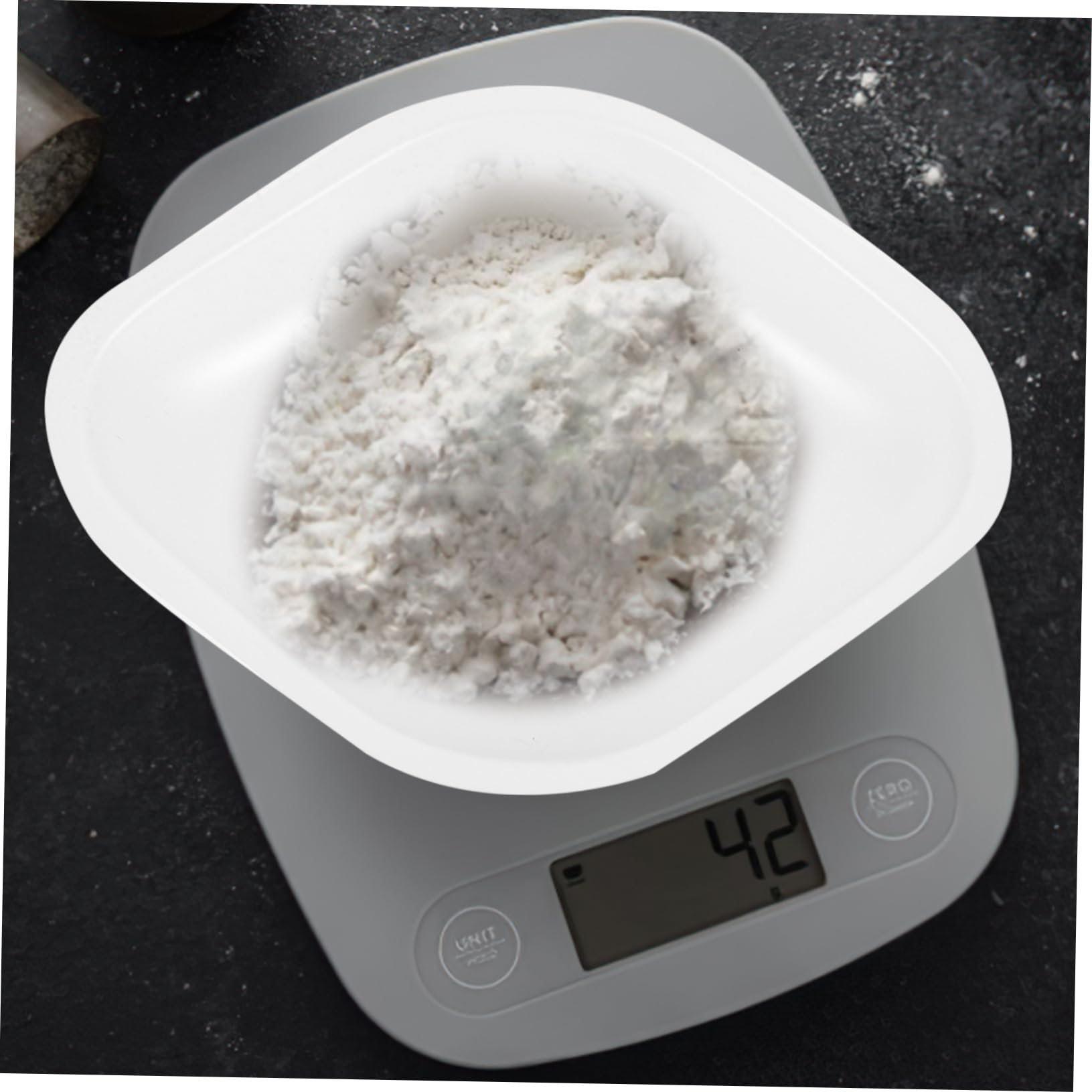 SOLUSTRE Accurate Weighing Trays 20pcs Diamond Sample Dishes for Liquids Solids Powders