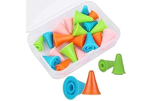 20 PCS Knitting Needle Stoppers: Essential Tool for Flawless Knits