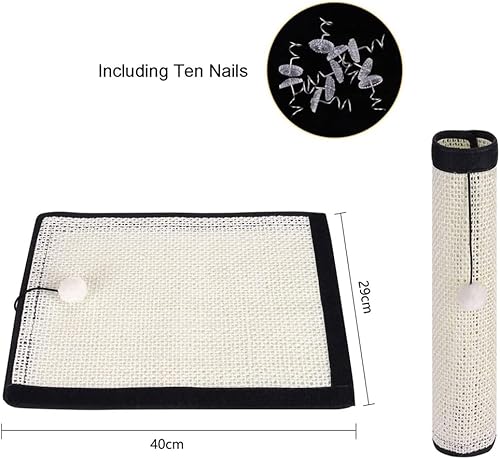 Miniatura 2 de Protector de sofá de sisal natural para gatos, protector de sofá de sisal natural, protector de muebles, protector de sofá, protector de esquinas de