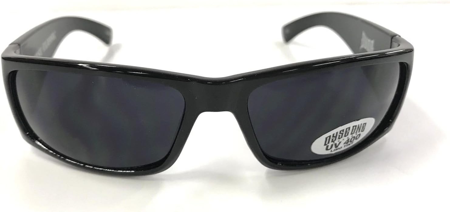 Authentic Dyse One Shades Scary Clown Car Payaso Black Sunglasses California Lowrider Style