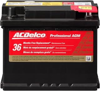 47AGM Professional AGM Automotive BCI Group 47 Battery