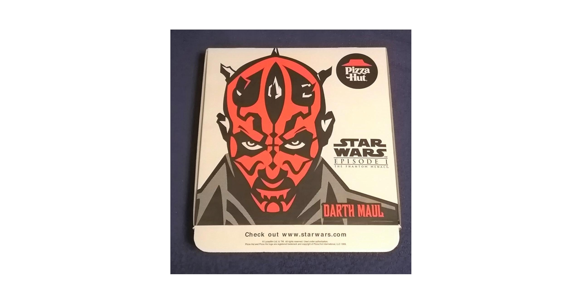スターウォーズ ダースモール ピザハット 1999年 箱 スターウォーズ ダースモール ピザハット 1999年 箱 - メルカリ