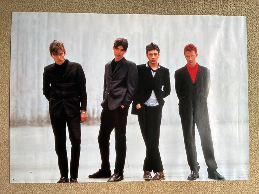 BLUR ブラー ポスター Amazon.co.jp: 黒額付きポスターBlurブラー The Best Of Blur ①