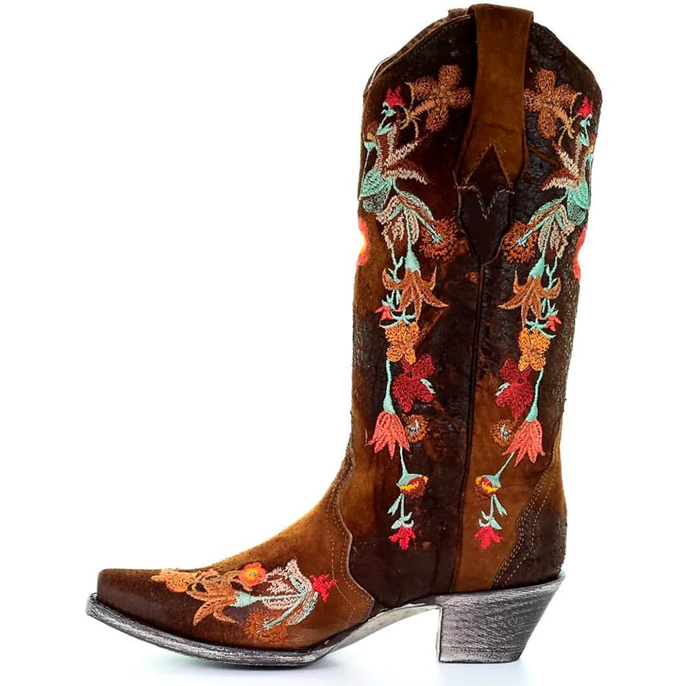 Corral Floral Western Boots