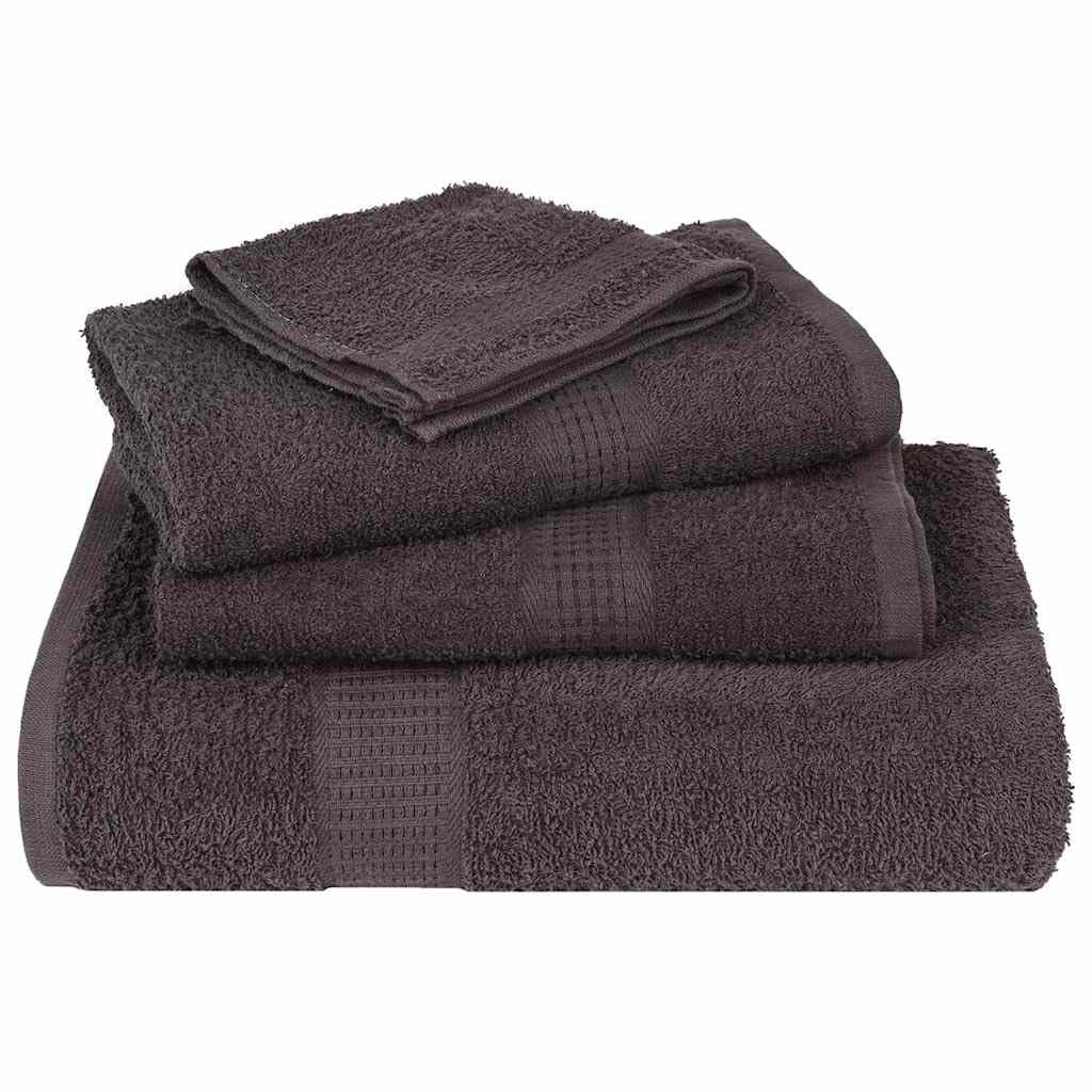 vidaXL Asciugamani da Bagno FROGN 10 pz 100x150 cm 360 g/m² 100% Cotone, Asciugamano da Bagno, Telo da Bagno, Asciugamano per Gli Ospiti