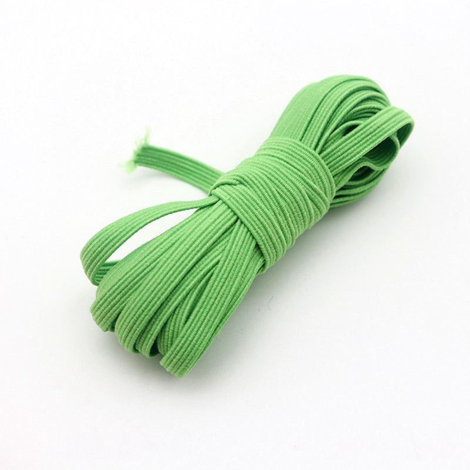 20 Metri di Fascia Elastica da 6mm, Colore per Cucire, Fascia Elastica in Poliestere, Accessori per Cucire, 6mm