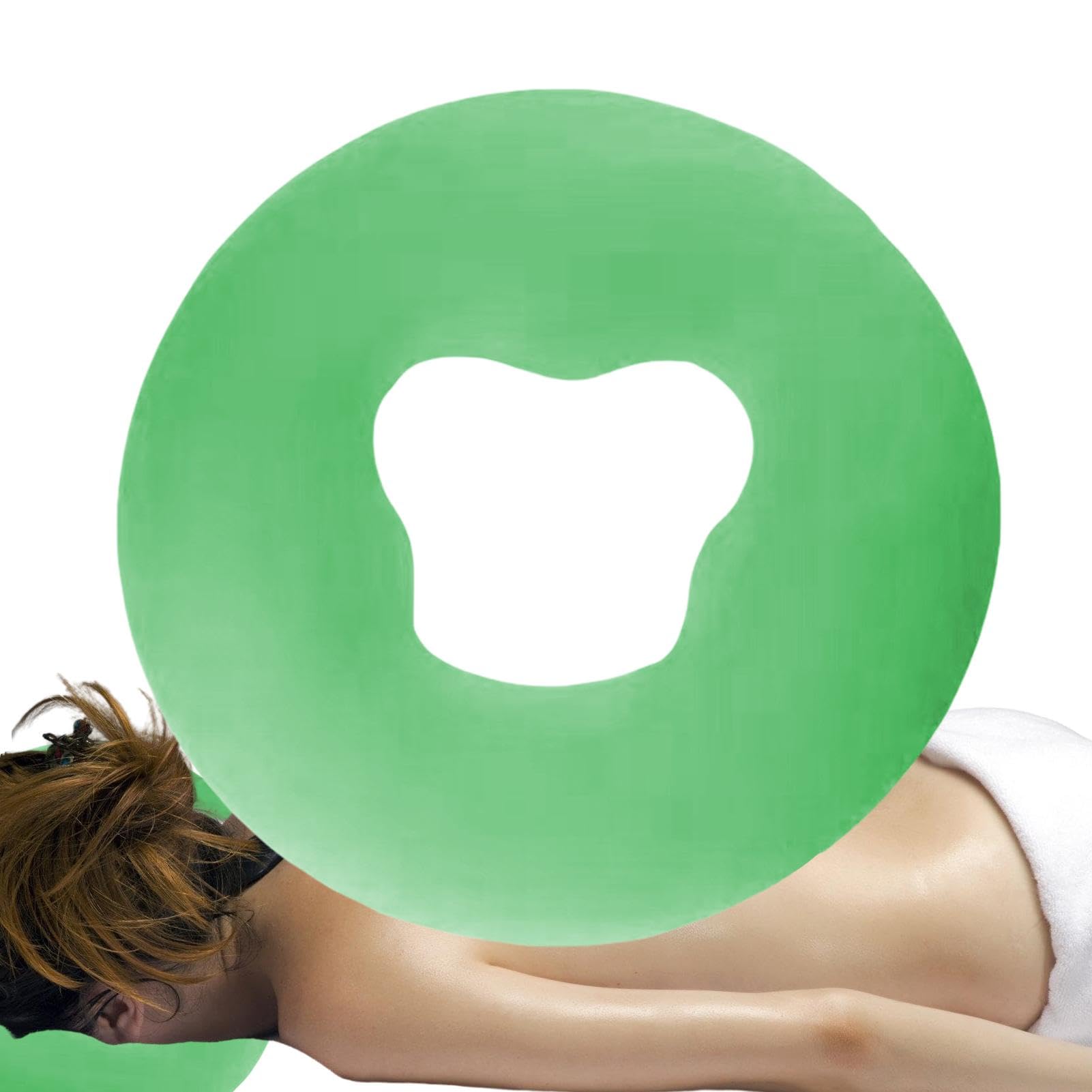 Cojín facial de silicona, cojín de masaje de silicona, almohadilla de masaje de silicona , almohadilla de gel facial, almohadilla de masaje facial para spa en casa y viajes
