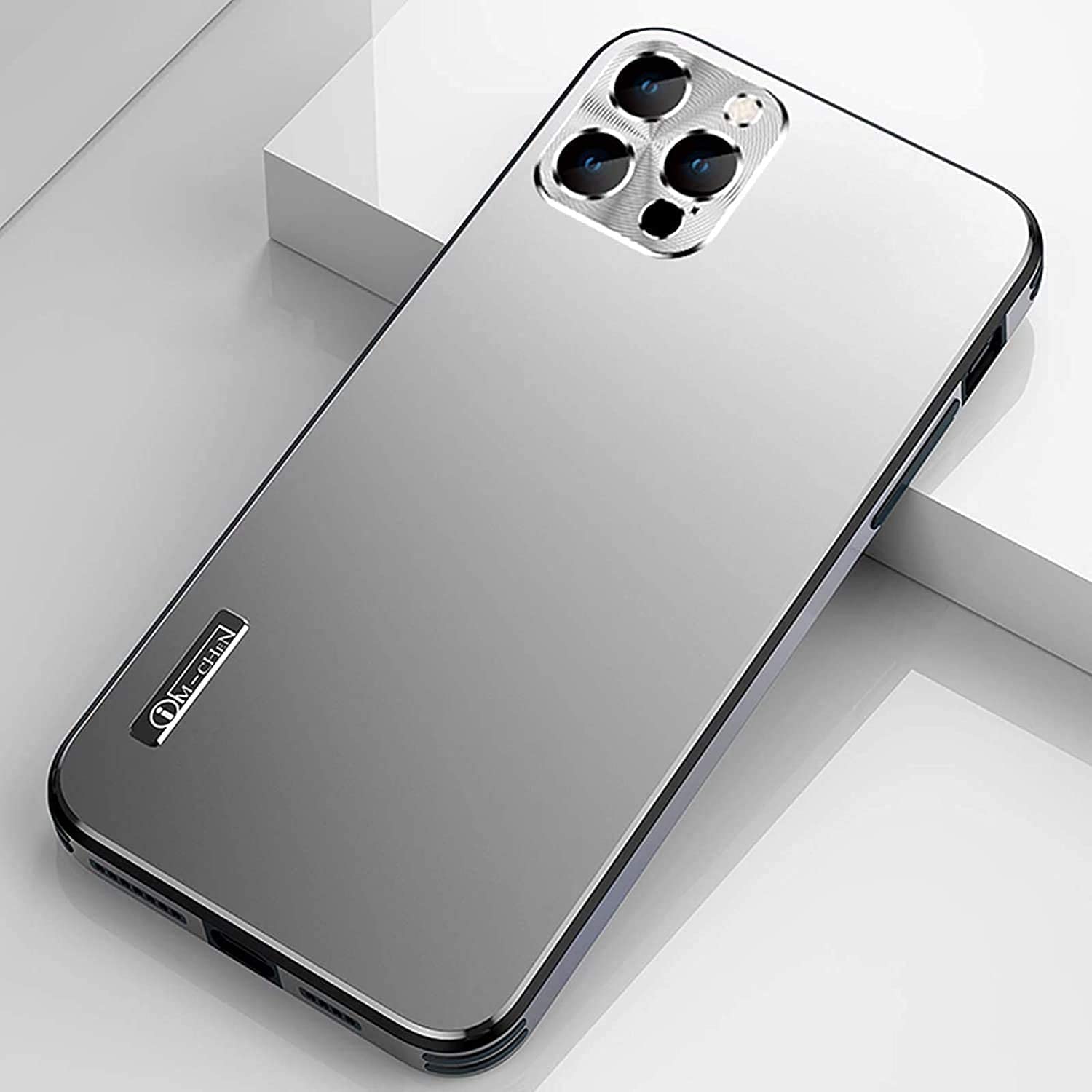 Coque iPhone 12 Pro antichoc intégrale 6,1 pouces en PC rigide et TPU noir