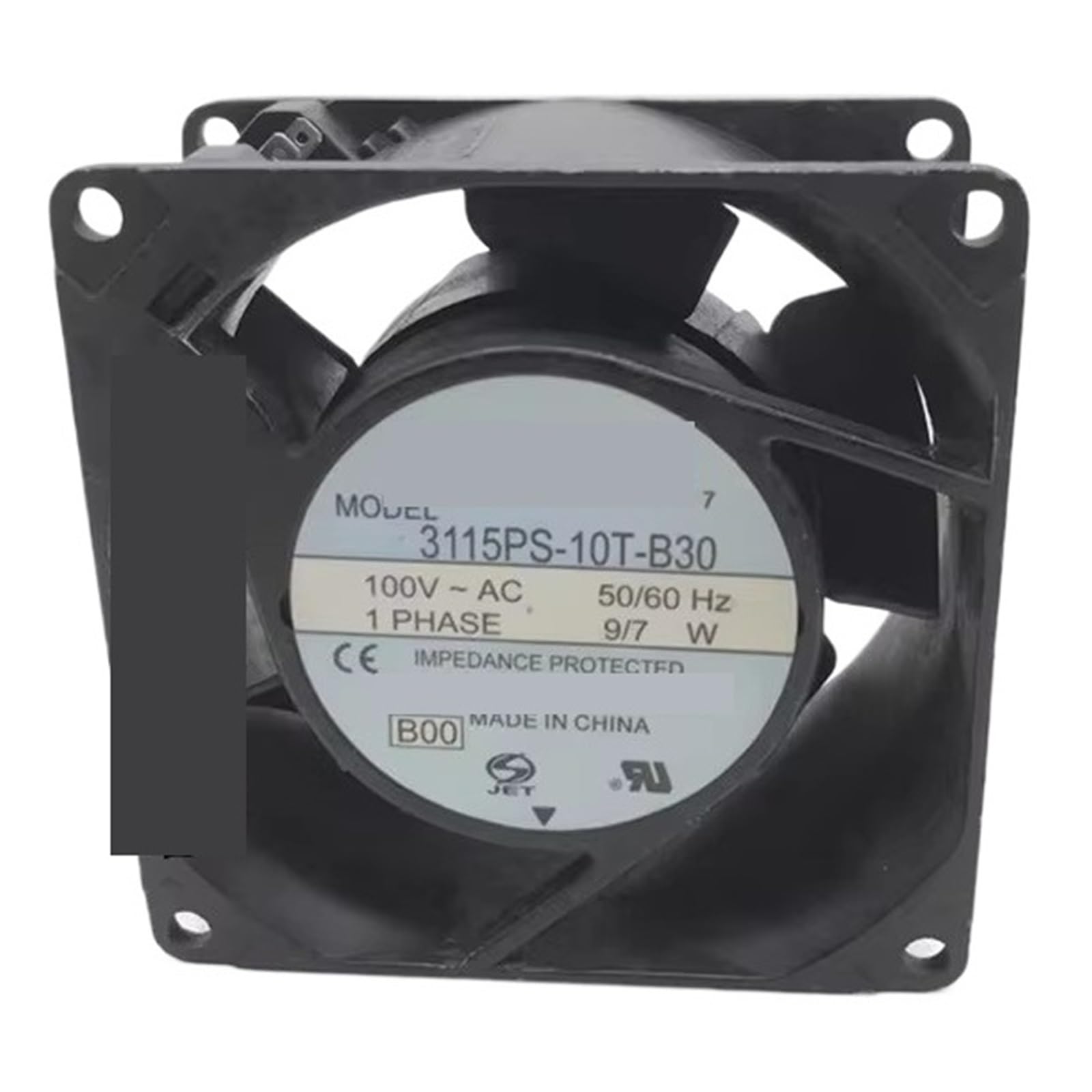 KWQNPHTRN 100V 7/9W 80 * 80 * 38MM 8CM Cooling Fan 3115PS-10T-B30
