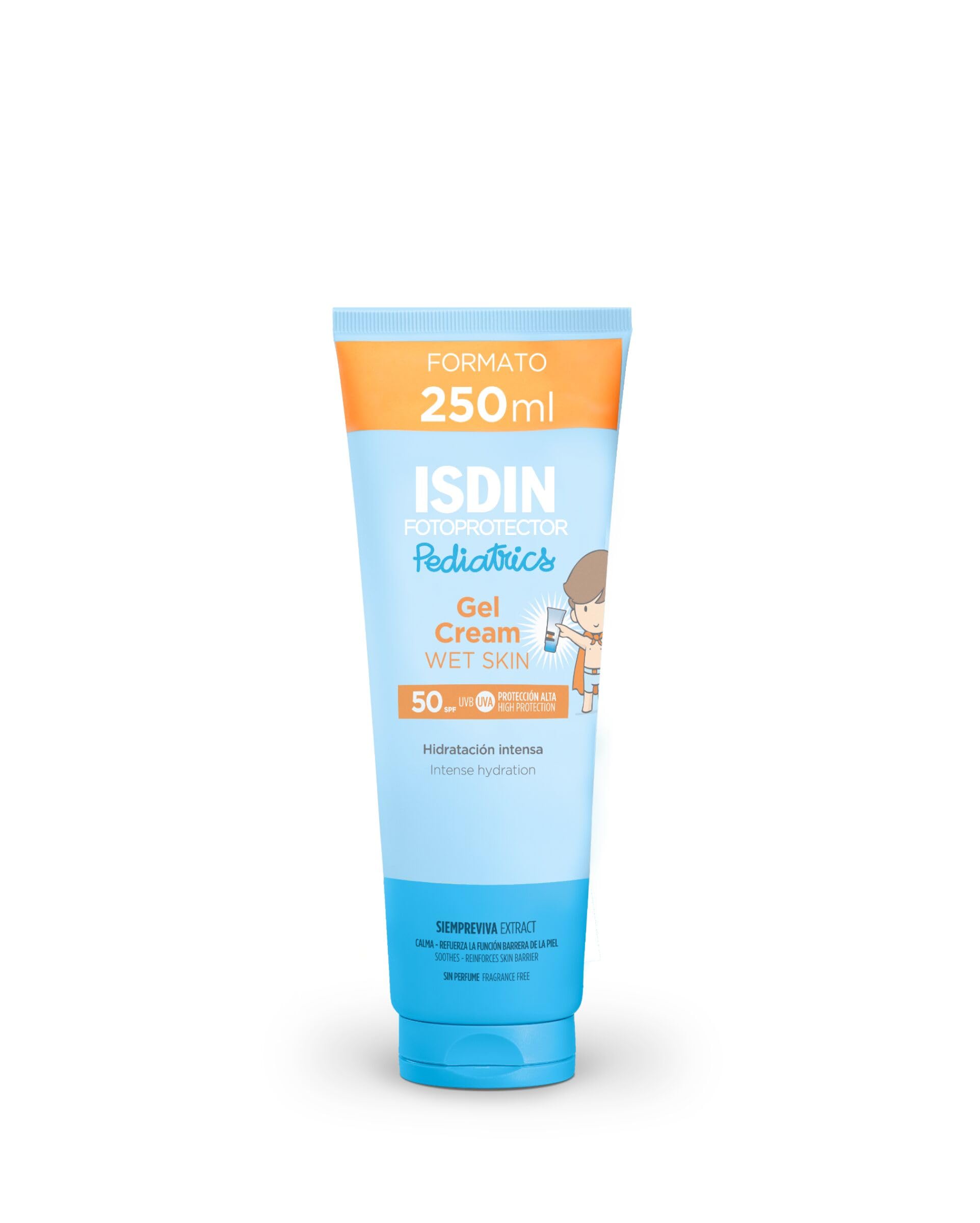 ISDIN Gel Cream Crema Solar Corporal Refrescante E Hidratante (SPF 30) - 250 ml.
