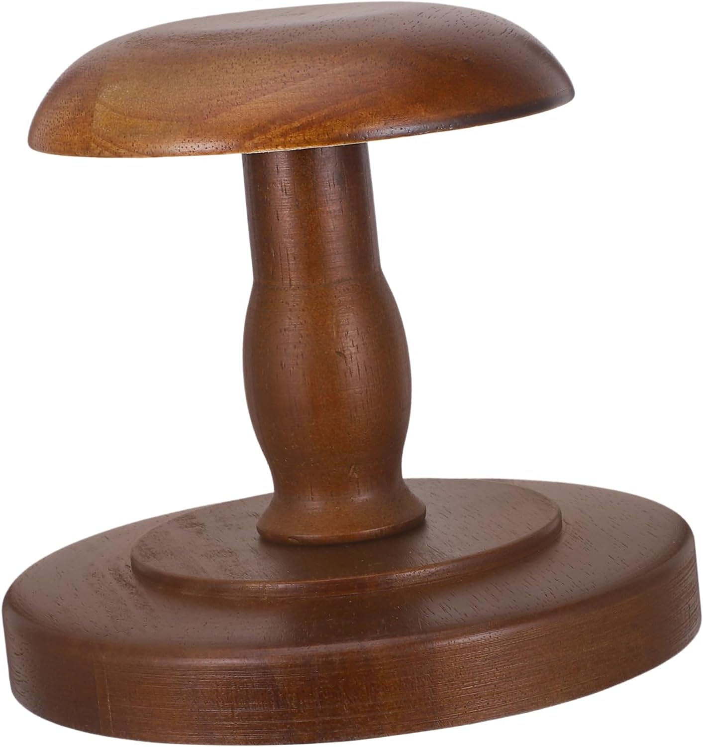 INOOMP Vintage Hat Stand Wooden Desktop Hat Holder with Simple Design for Displaying Caps Hats Space Saving Hat Rack Organizer for Unique Home Decor