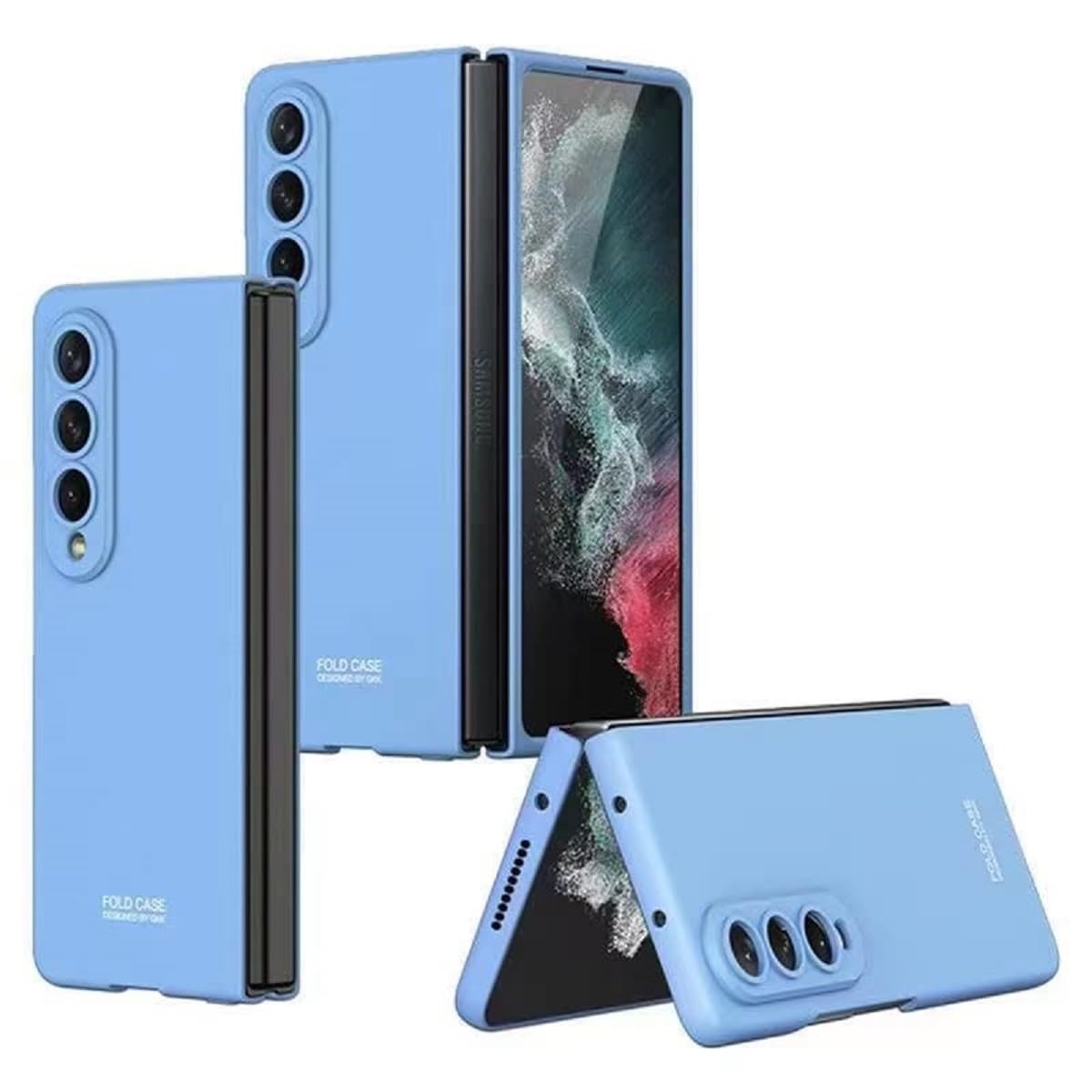 Midkart Matte Case Compatible with Samsung Galaxy Z Fold 4 Release 2022 Ultra Thin Hard PC with Front Glass Cover Glossy Camera Protection, Black (B0D6G8LKBT) Amazon Price History, Amazon Price Tracker