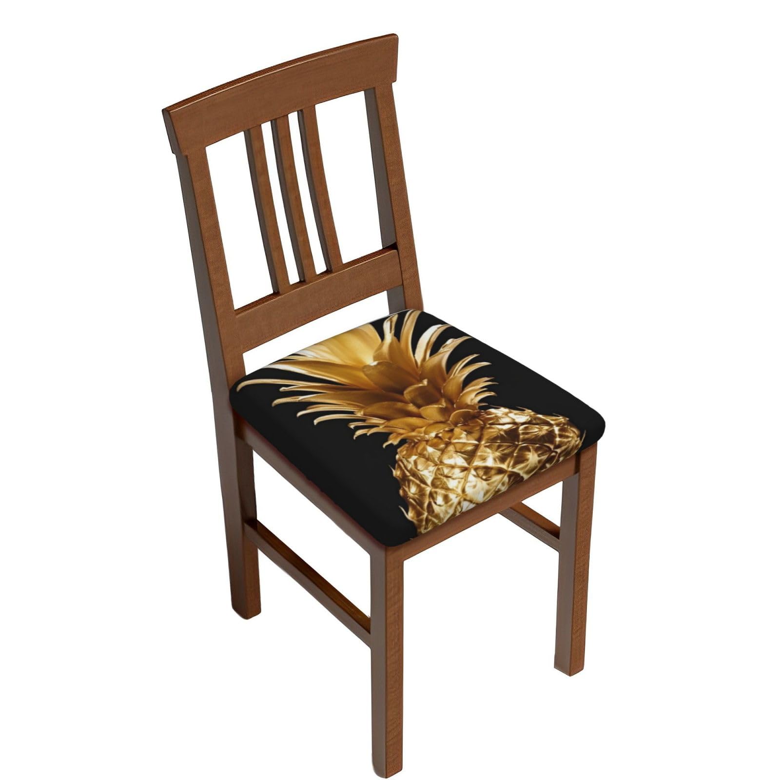 Housses de tabouret de bar carrées élastiques pour rénover une assise usée en velours