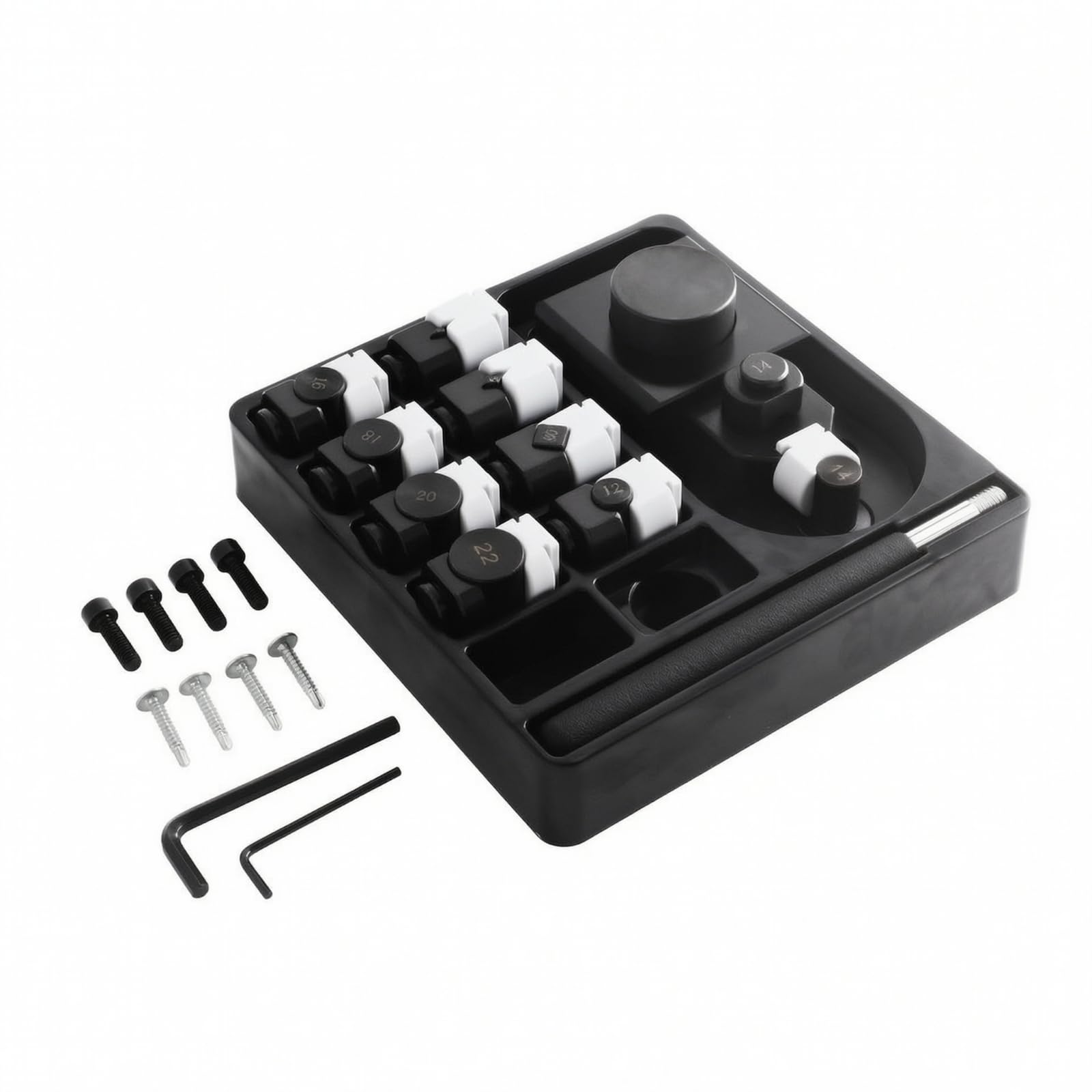 Máquina Dobladora Anillos Resistente | Compacto, Joyería, Herramienta, para Proyectos DIY, Joyeros,