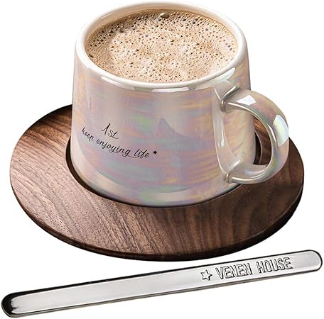 Amazon Pflife コーヒーカップ おしゃれ ソーサー付き スプーン付き マグカップ 350ml プレゼント 女性 ギフトボックス 高級 シンプル 北欧 セラミック ギフト カップ ソーサー ホワイト Pflife カップ ソーサー 通販 Amazon Pflife コーヒーカップ おしゃれ ソーサー付き スプーン付き マグカップ 350ml プレゼント 女性 ギフトボックス 高級 シンプル 北欧 セラミック ギフト カップ ソーサー ホワイト Pflife カップ ソーサー 通販