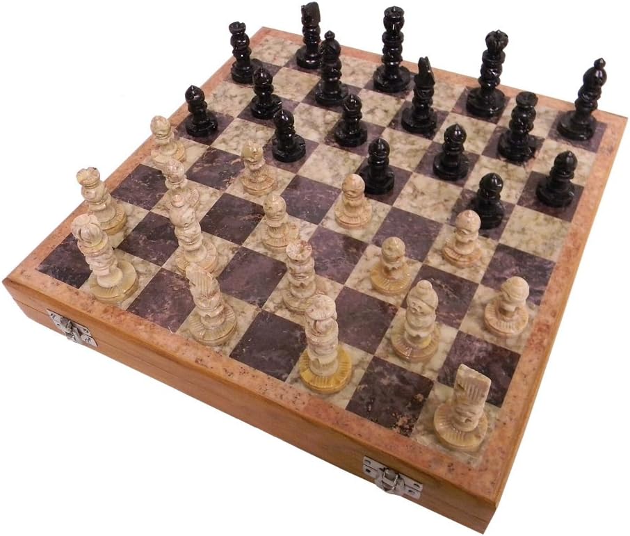 Soapstone Chess Set 12x12 (india)