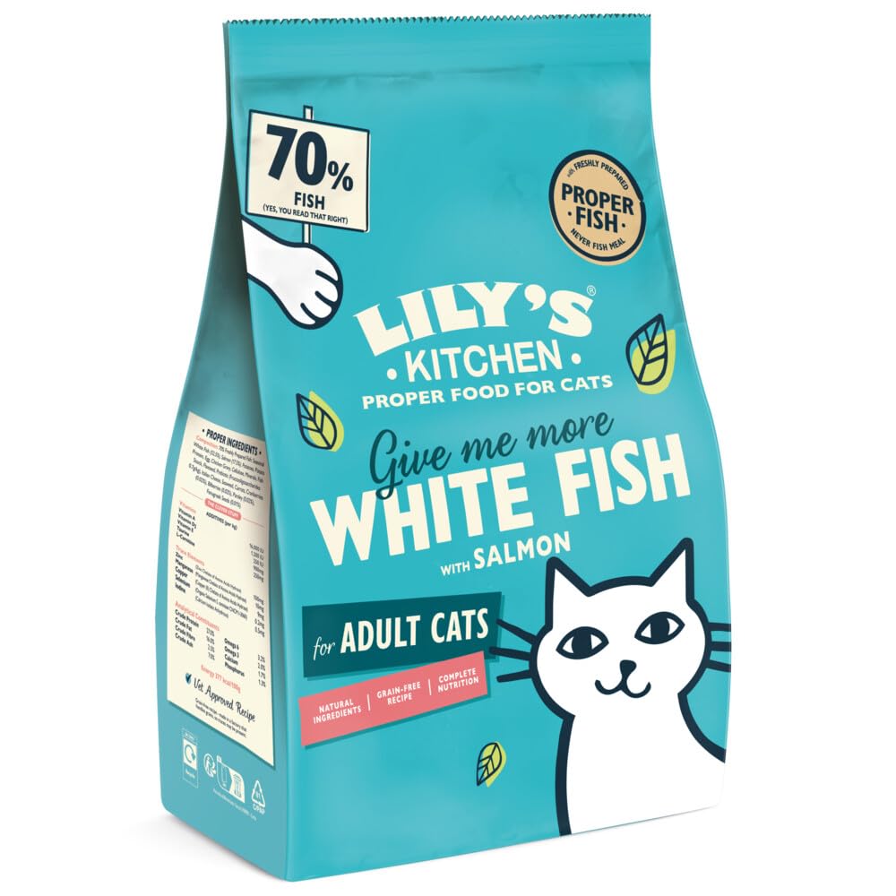 Lilys Kitchen Cat Fish Dry 800g (Case of 4)
