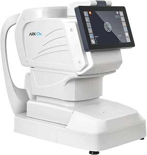 Autorefractor Optometry Machine 9" Touchscreen Fully Automatic autorefractometer with 3D Tracking, Hartmann Sensor & Thermal Printer for Eye Exams