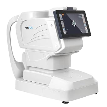 Autorefractor Optometry Machine 9 Touchscreen Fully Automatic autorefractometer with 3D Tracking, Hartmann Sensor & Thermal Printer for Eye Exams