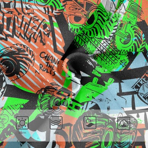 Little Boys Briefs Monster Truck Soft Cotton Toddler Underwear in Sizes 2/3t, 4t, 5t, 6 and 83