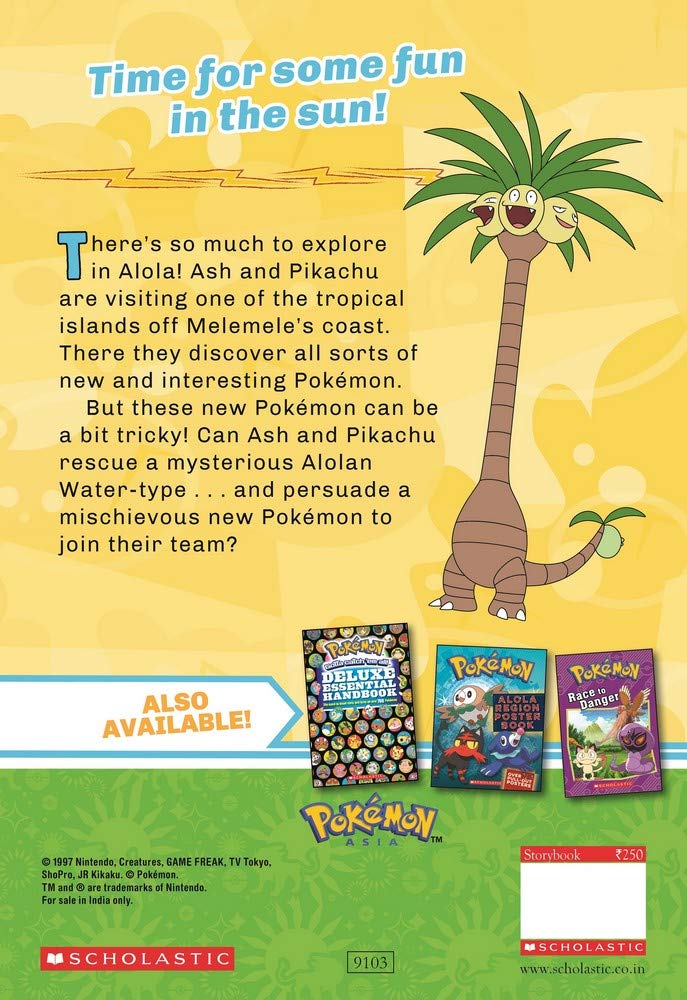 Pokémon Alola Chapter Book #3: Adventure On Treasure Island 1