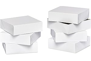 American Greetings Square White Gift Boxes for All Your Presents