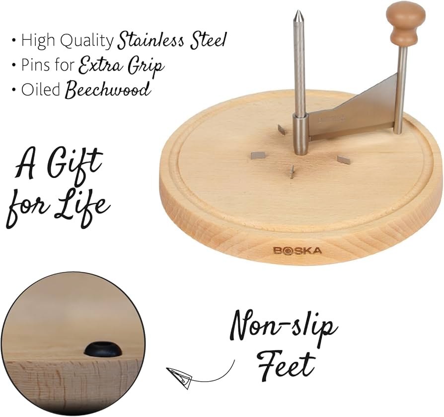 BOSKA(ボスカ) ジロール チーズスライサー ウッド Amazon | BOSKA(ボスカ) ジロール チーズスライサー ウッド 21.5