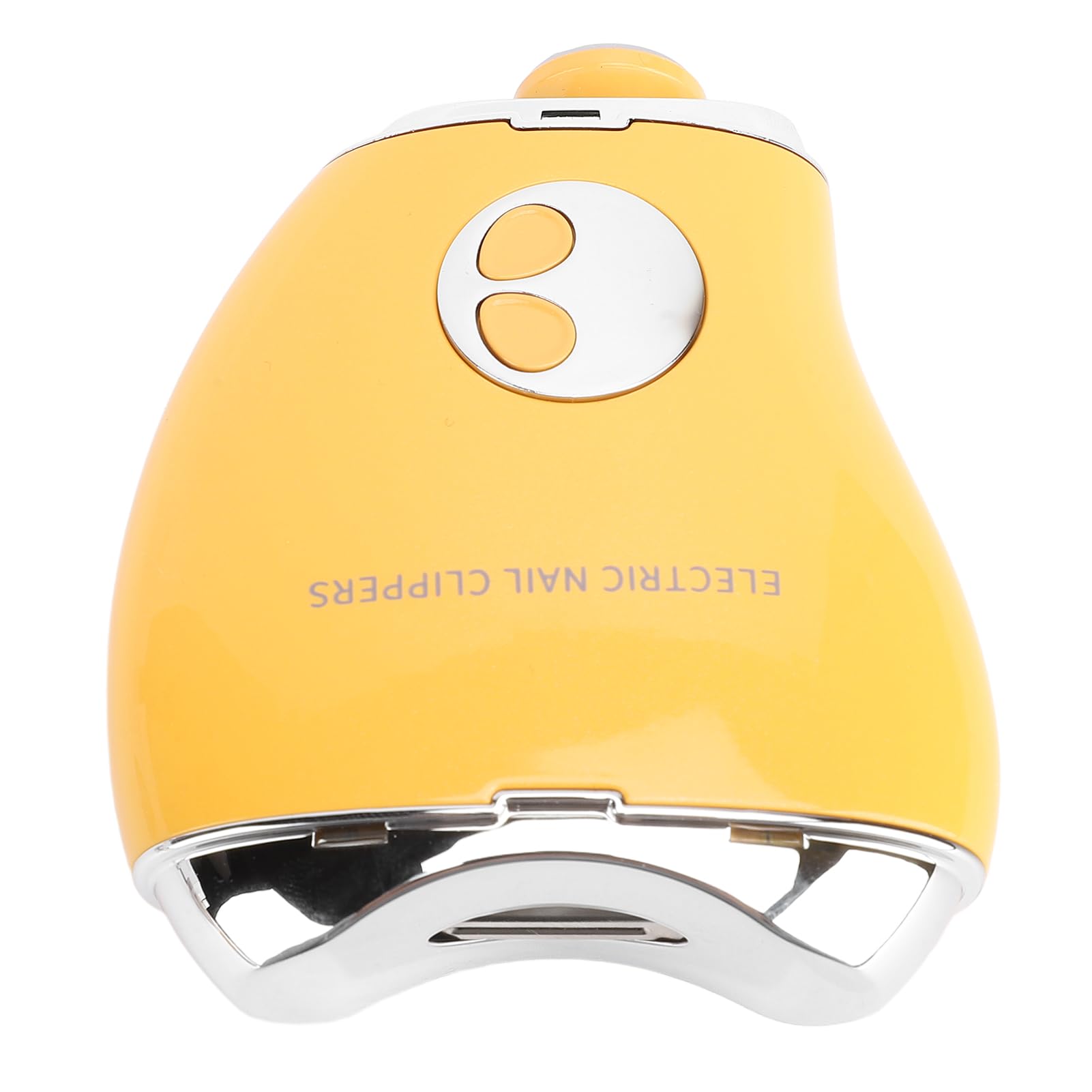 Electric Nail Clipper Automatic Fingernail Trimmer 3 Speed LED Display Cordless Nail Cutter Orange