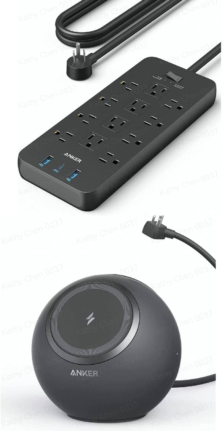Anker Power Strip Surge Protector (2100J), 12 Outlets with