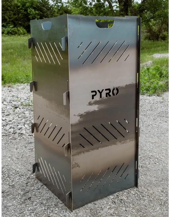 Pyro Cage 48" Incinerator - Burn cage only (lid and Riser not Shown nor Included)