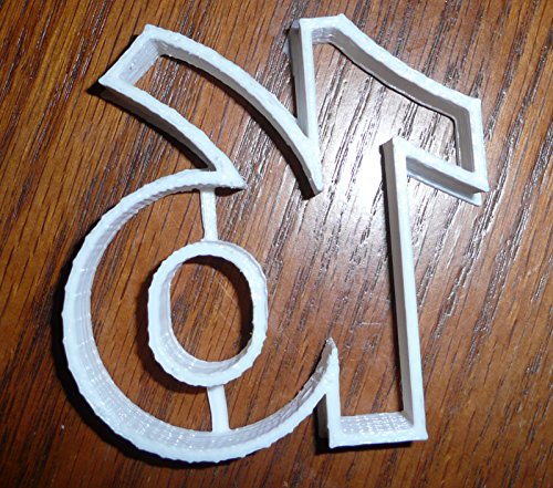 Number 16 Sweet Sixteen Birthday Anniversary Event Cookie Cutter Made In Usa Pr108-16 #TOP4